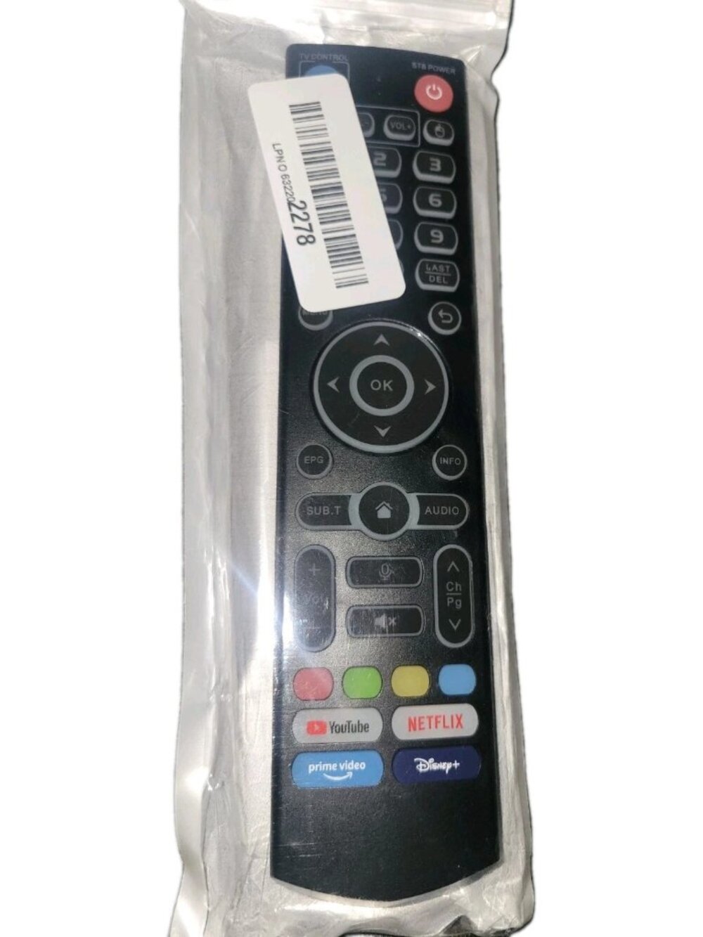 VIVCASE Voice Backlit Replacement vSeeBox V5 Pro, V3 Plus, V3 Pro, V1 Pro, MAX